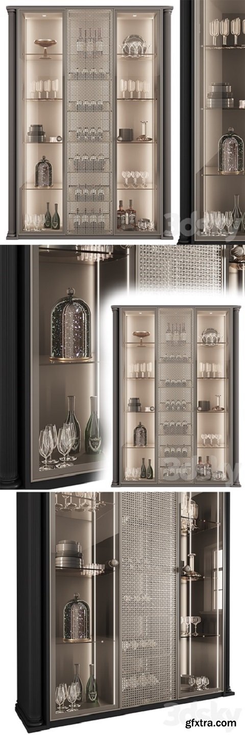 Сupboard with dishes My Design №25