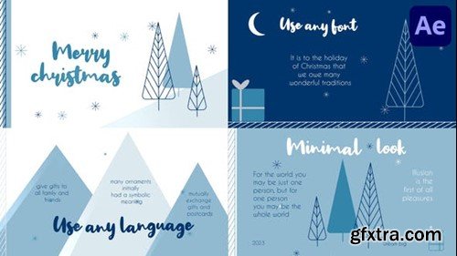 Videohive Christmas Typography Scenes for After Effects 42121777 Videohive Christmas Typography Scenes for After Effects 42121777
