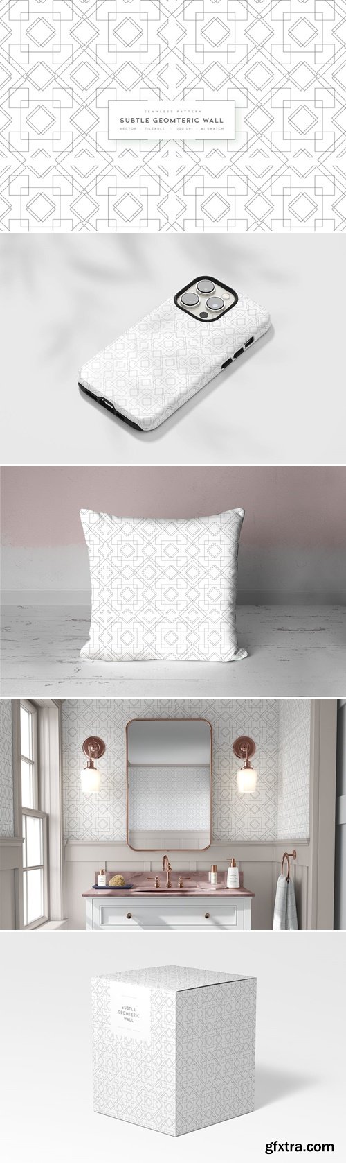 Subtle Geomteric Wall Z3MWHKS