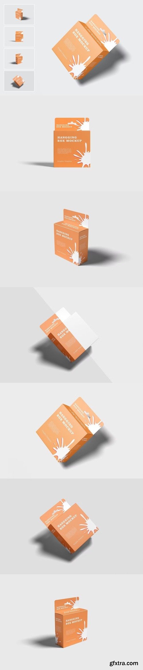 Hanging Box Mockup