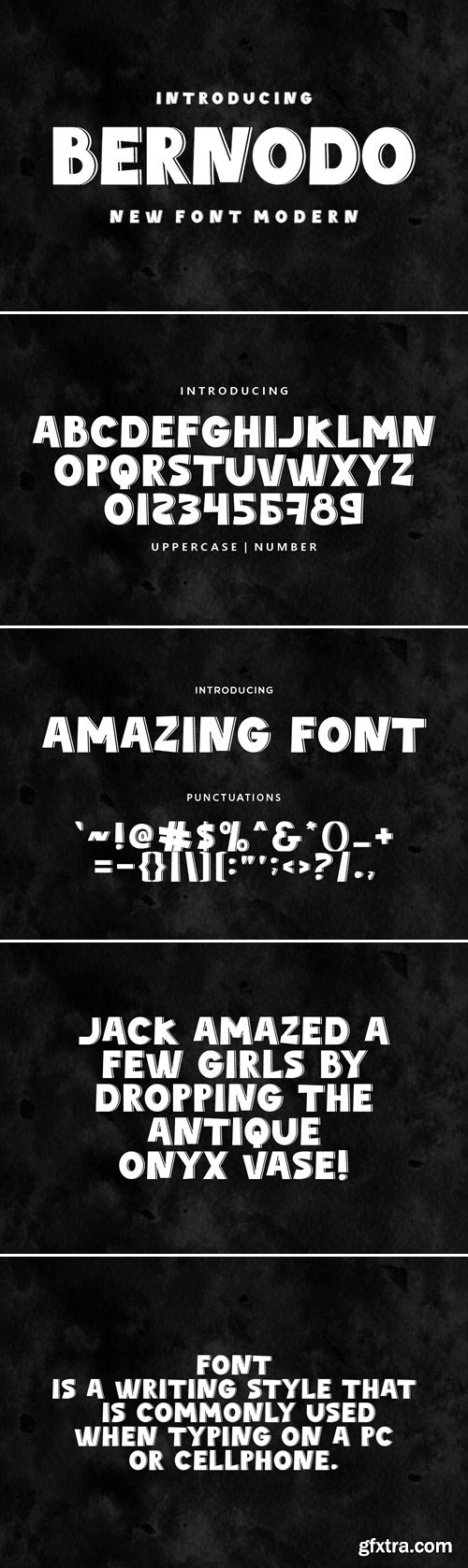 Bernodo font