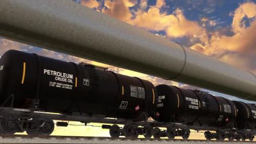 Videohive - Natural Gas and Oil Petroleum Transportation and Diversification Energy Supply - 42162141 - 42162141