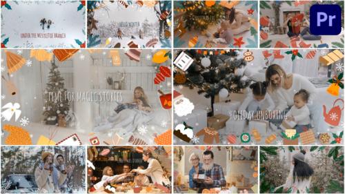 Videohive - Christmas Frames | Premiere Pro MOGRT - 42152836 - 42152836
