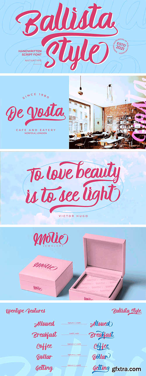 Ballista Style Font Ballista Style Font