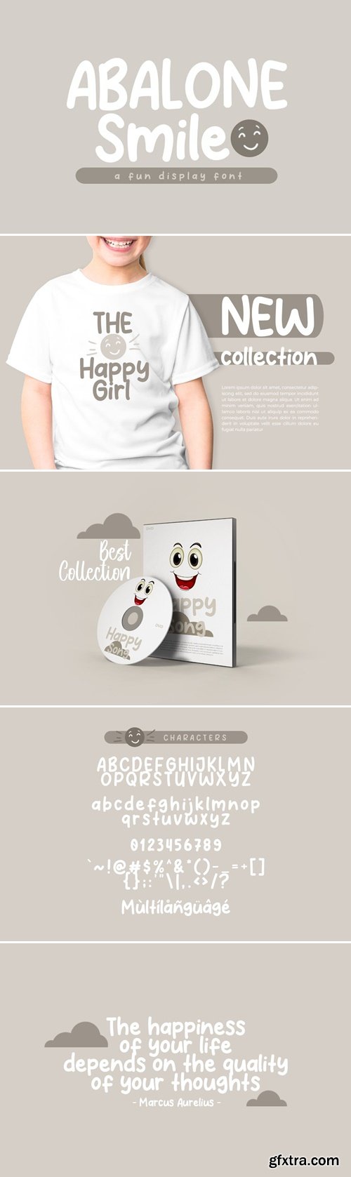 Abalone Smile Font