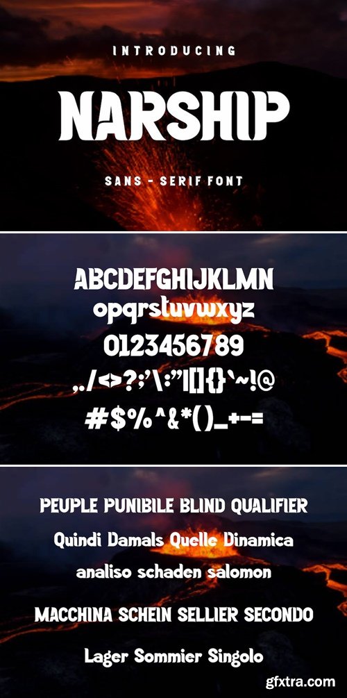 Narship Font