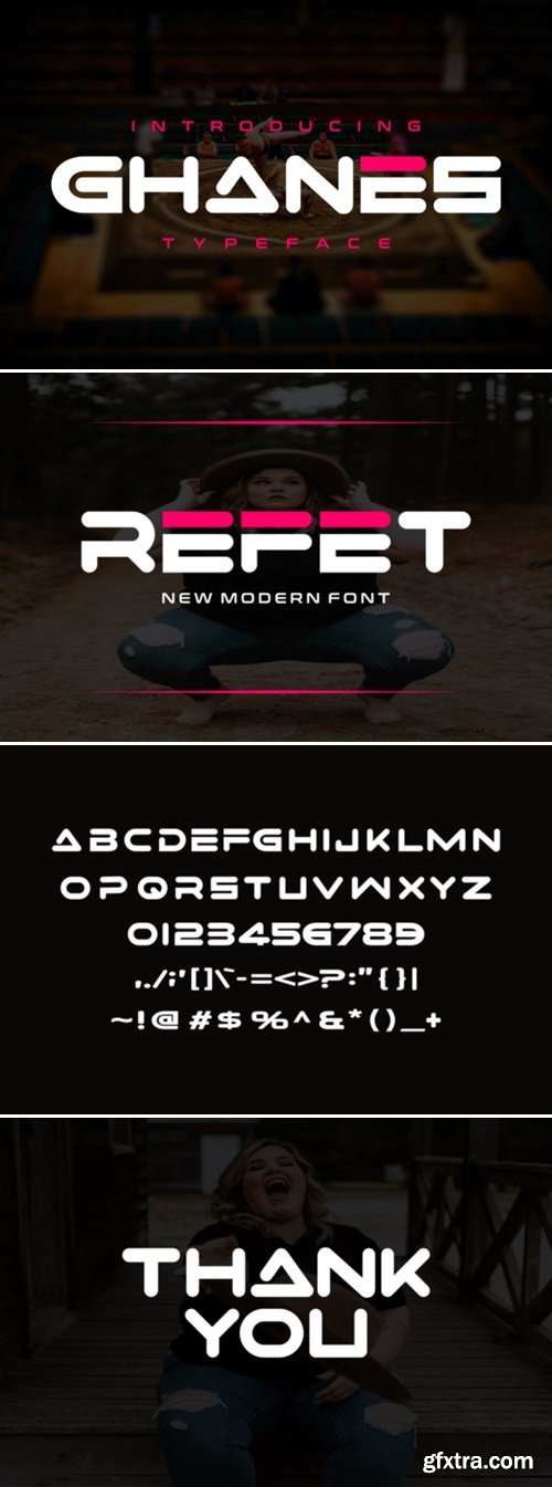 Ghanes Font
