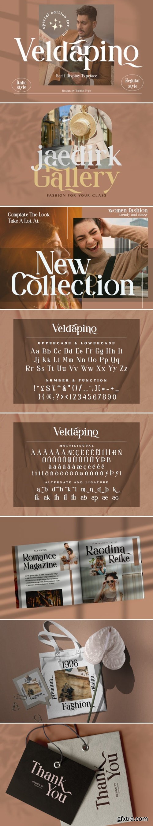 Veldapino Font