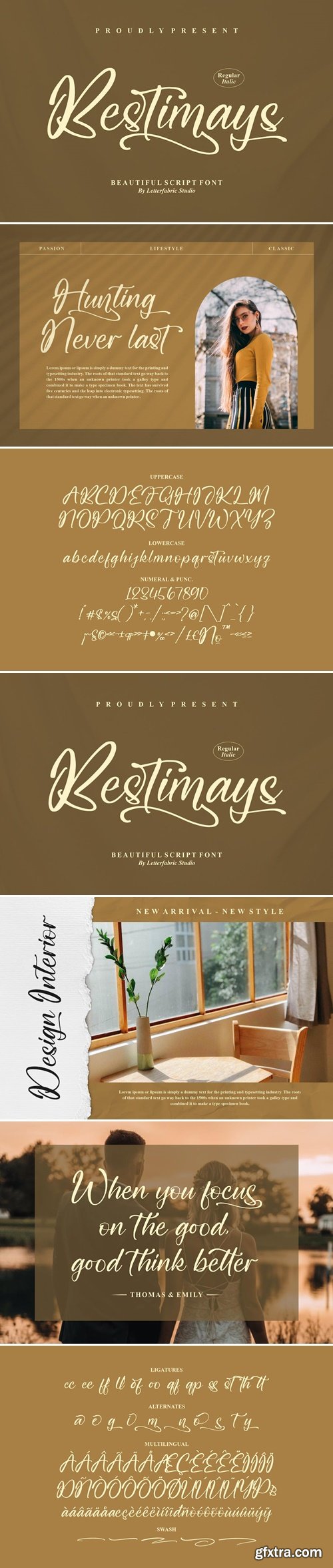 Bestimays Script Font