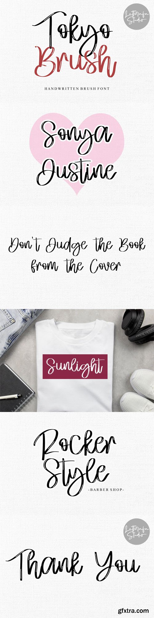 Tokyo Brush - Natural Handwritten Brush Font Tokyo Brush - Natural Handwritten Brush Font