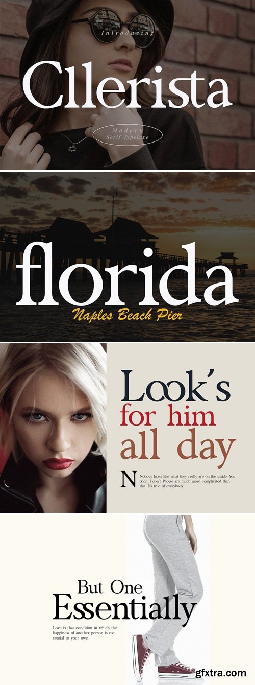 Cllerista Modern Ligature Serif