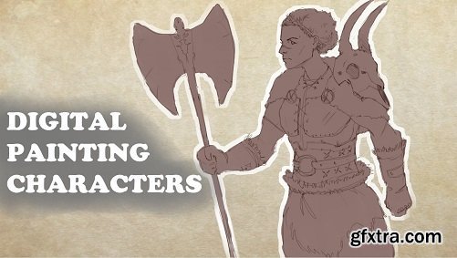  Digital Painting: Characters (Clip Studio Paint)