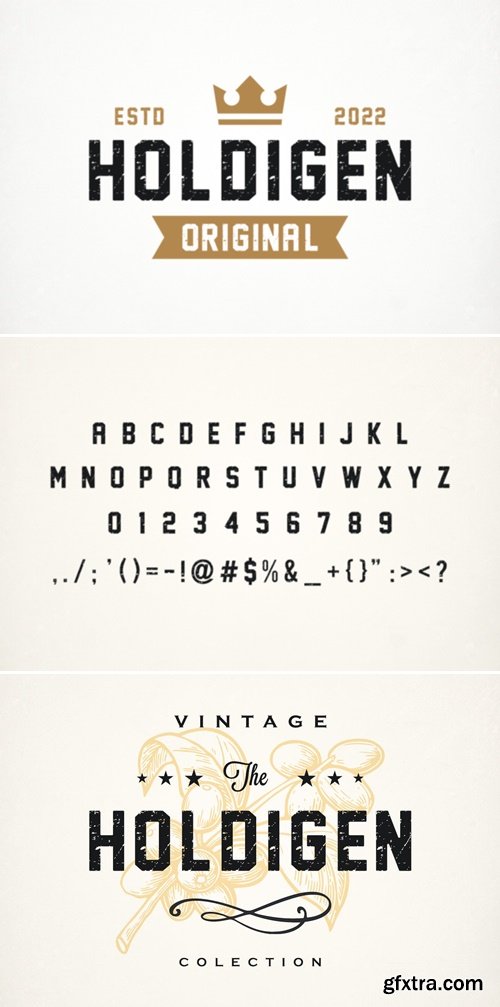 Holdigen Font