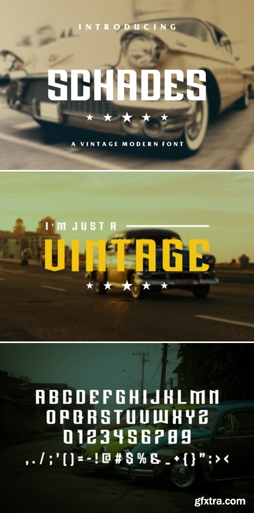 Schades Font