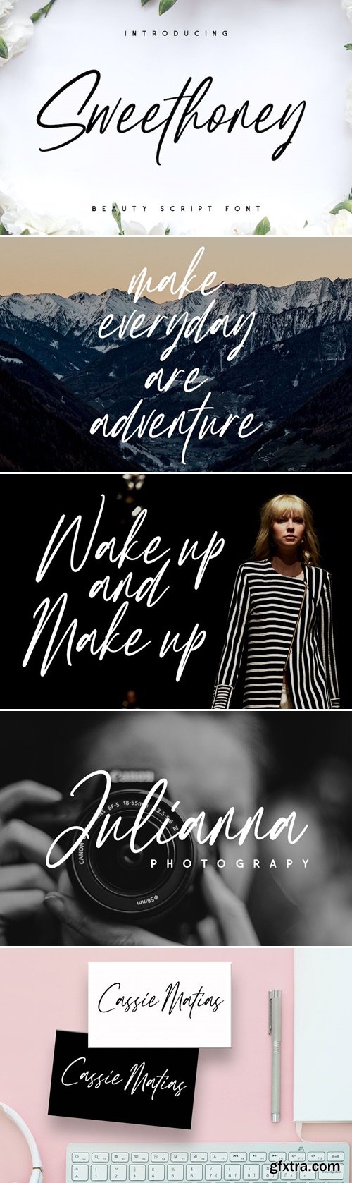 Sweethoney Signature Font