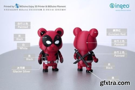 Bear Deadpool – 3D Print