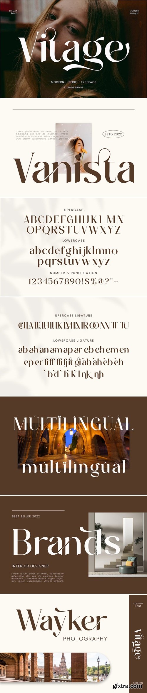 Vitage Serif Font