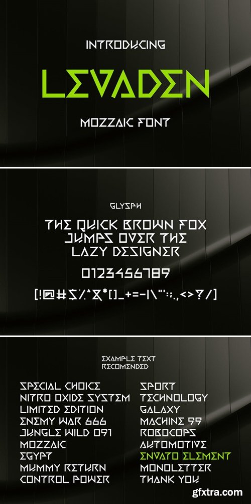 Levaden Font