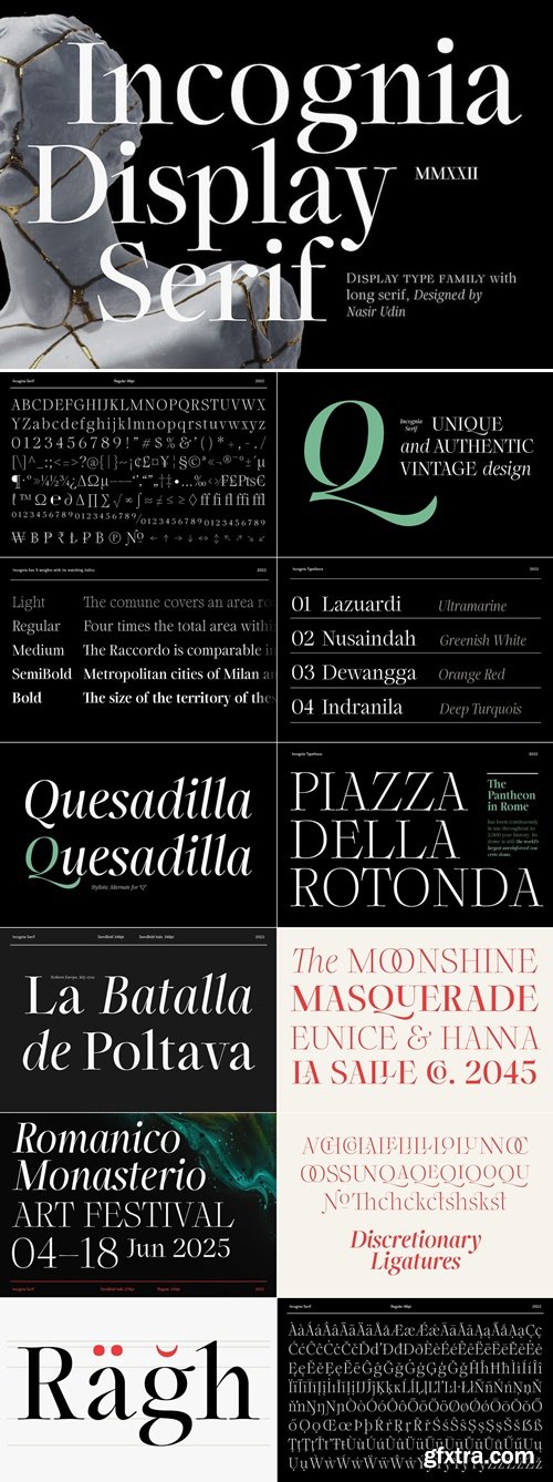 Incognia - 10 Fonts