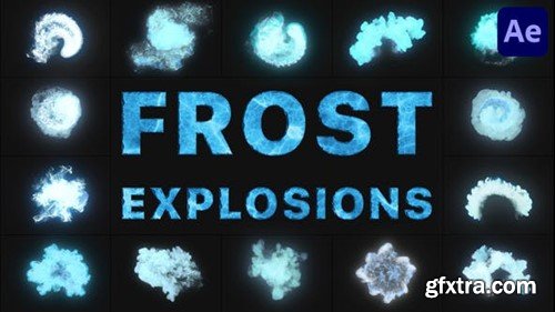 Videohive Frost Explosions for After Effects 42368531
