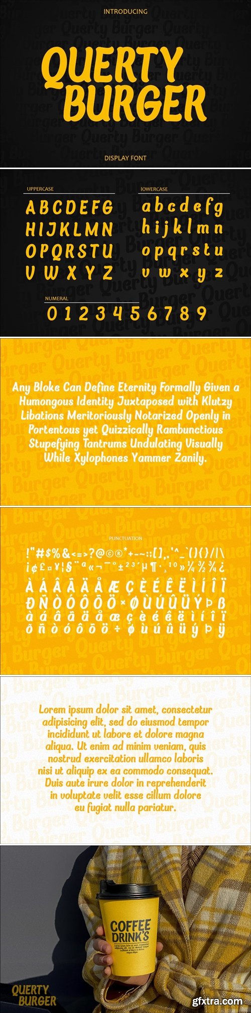 Querty Burger Font