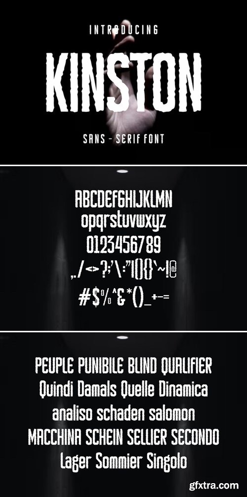 Kinston Font