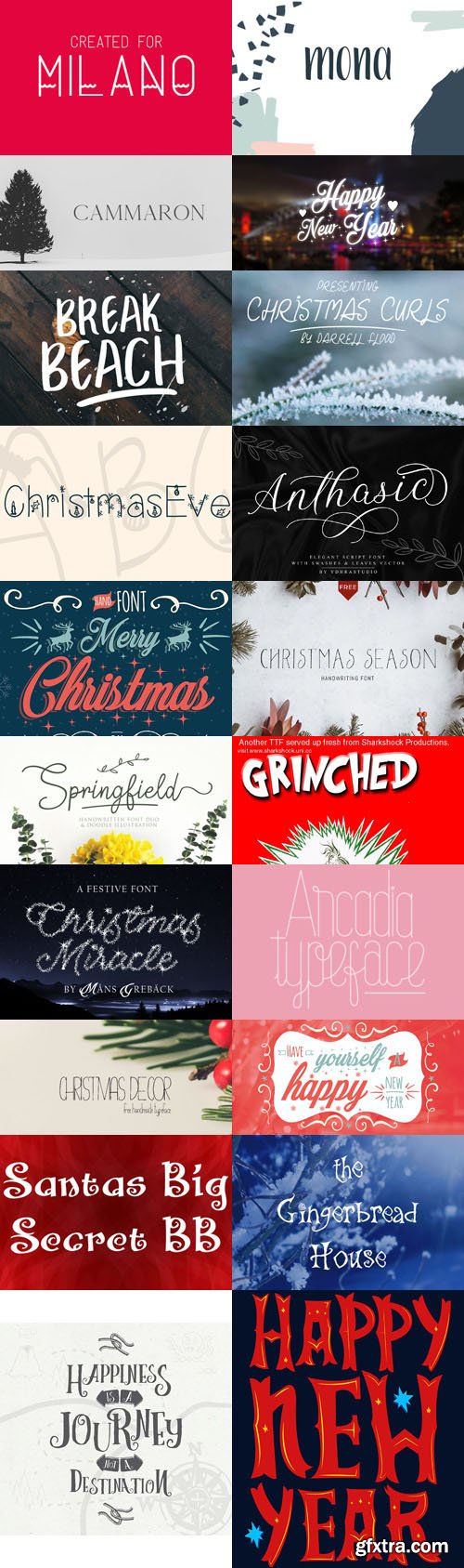 Best Font Bundle for Holidays - 30 Fonts Best Font Bundle for Holidays - 30 Fonts