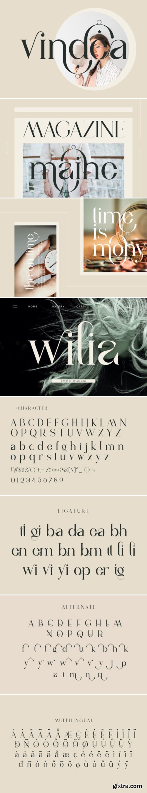 Vindea Font