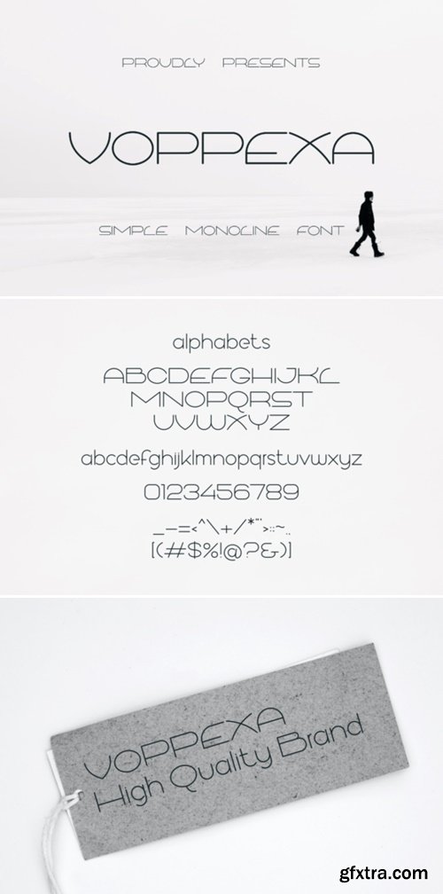 Voppexa Font