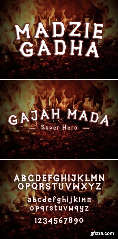 Madzie Gadha Font