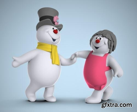 Frosty and Crystal – 3D Print