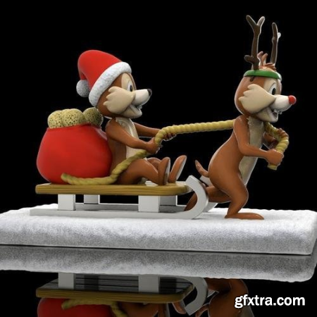 Chip and Dale – 3D Print