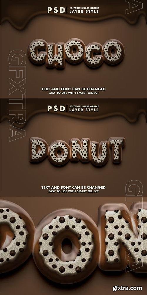 Choco Editable Psd Text Effect Choco Editable Psd Text Effect