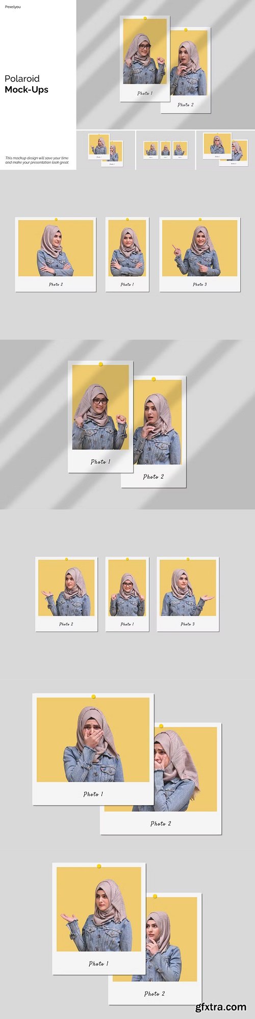 Polaroid Photo Mockup 03 X5VUGHN