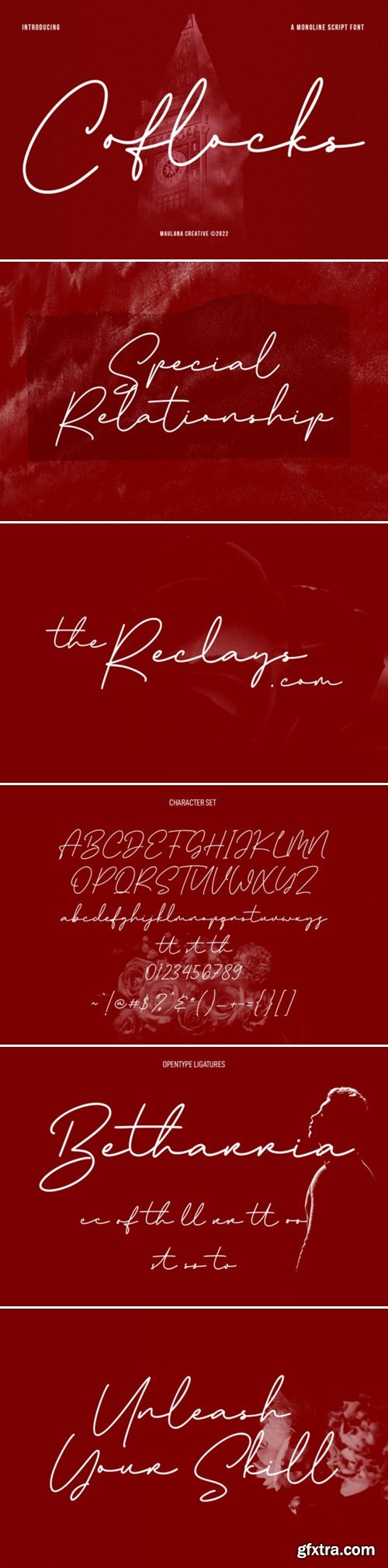 Coflocks Script Font