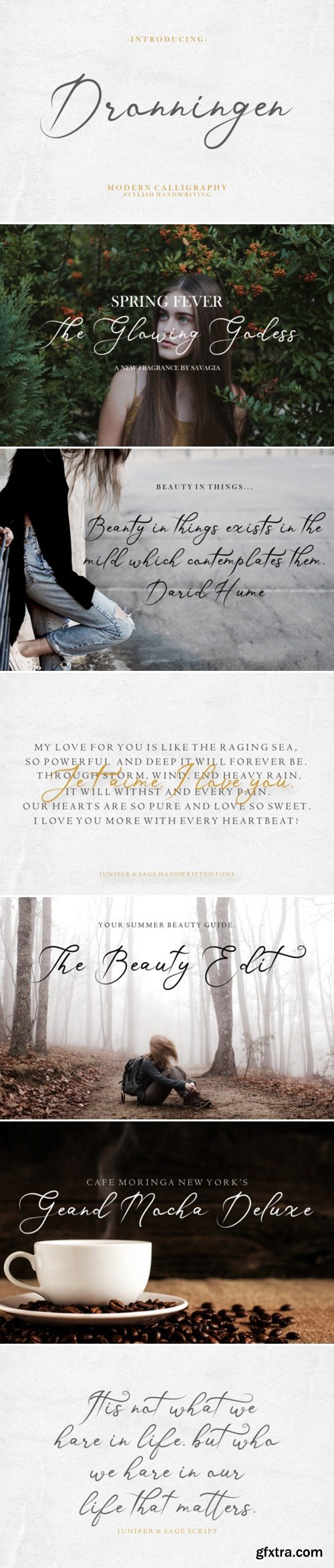 Dronningen Signature Font