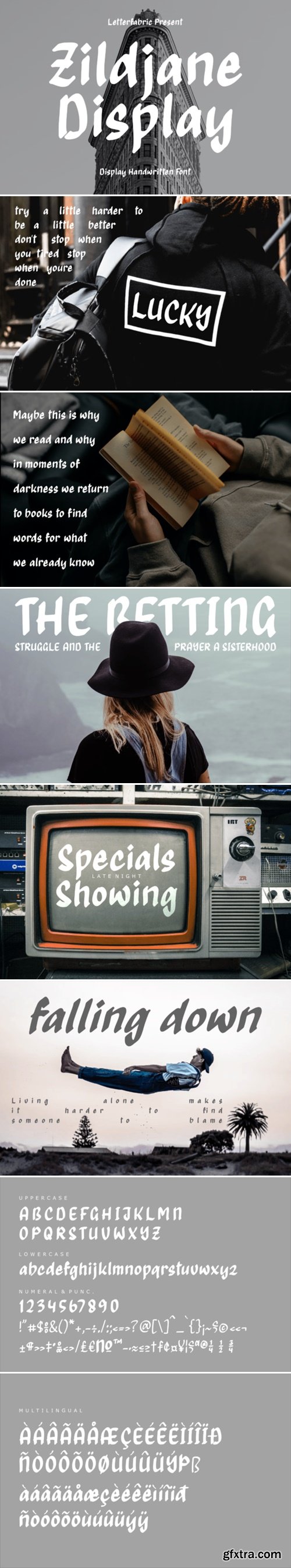 Zildjane Display Font