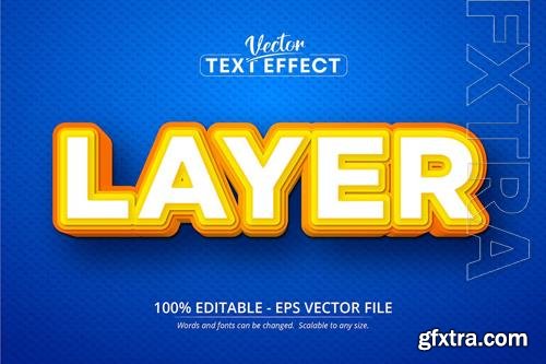 Layer - Editable Text Effect, Font Style