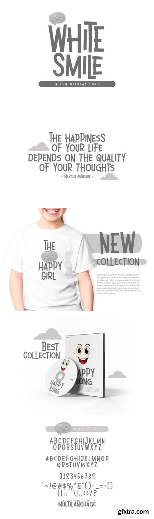 White Smile Font