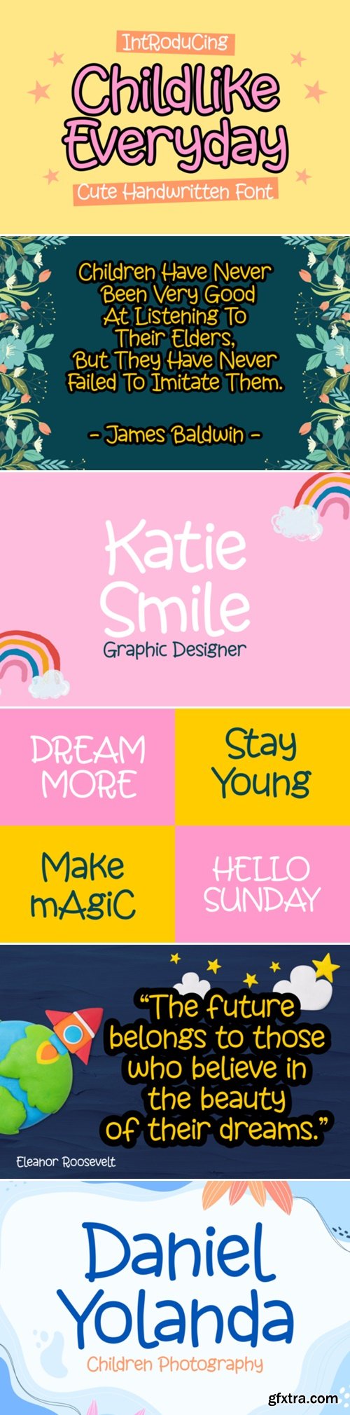 Childlike Everyday Font