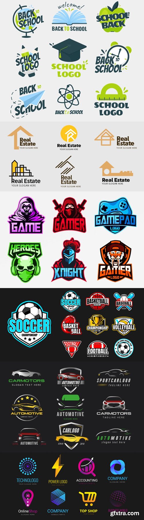 80+ Multipurpose Business Logos Templates 