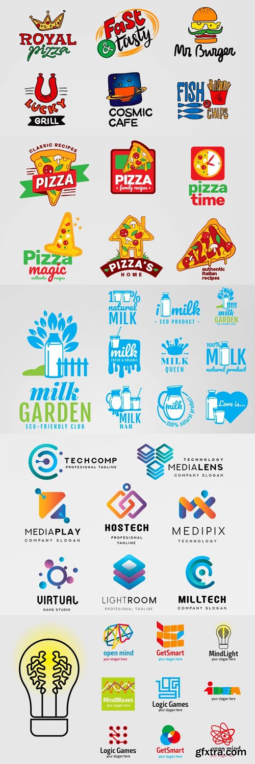 80+ Multipurpose Business Logos Templates 