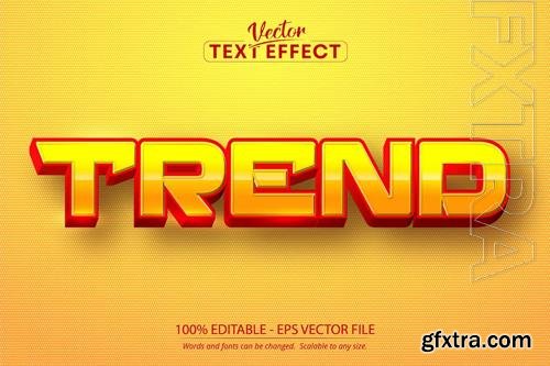 Trend - editable text effect, font style Trend - editable text effect, font style