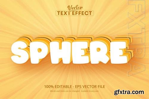 Sphere - editable text effect, font style Sphere - editable text effect, font style