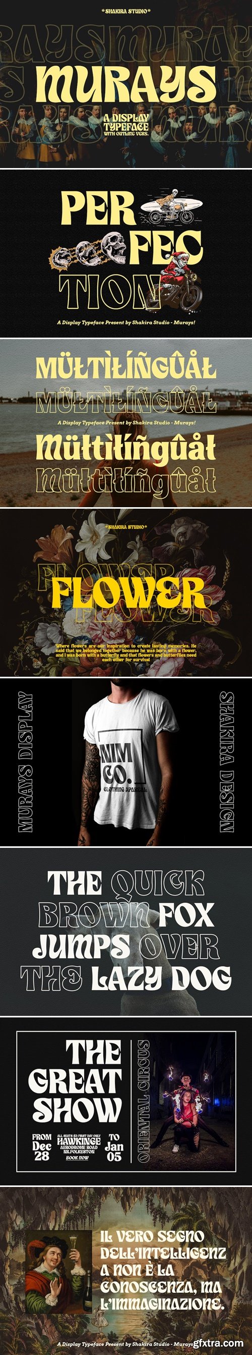 Murays - Retro Display Font