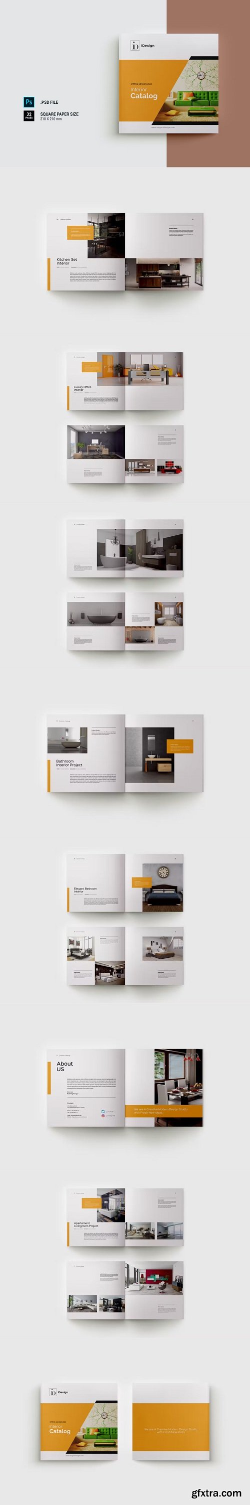 PSD - Interior Design Brochure / Catalog X3A3VEE PSD - Interior Design Brochure / Catalog X3A3VEE