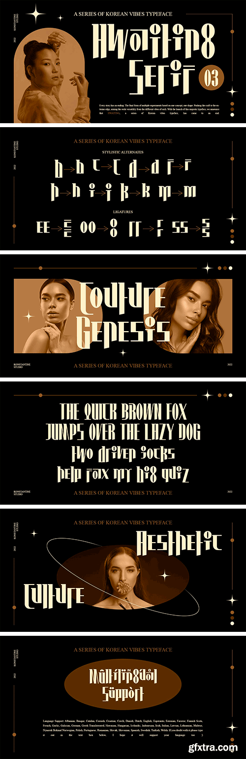 Hwaiting Serif Font Hwaiting Serif Font