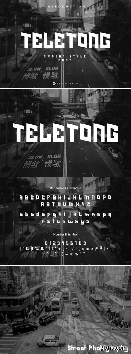 Teletong Font