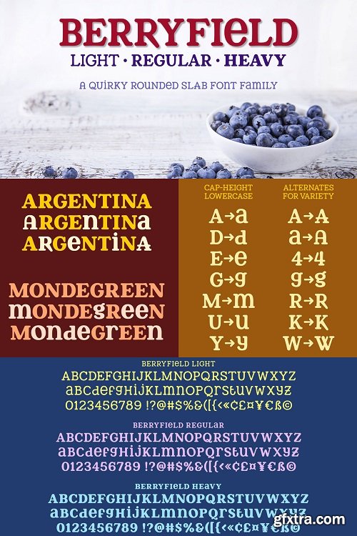 Berryfield Font Family