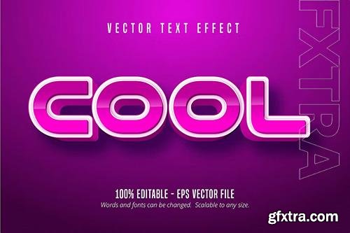 Cool - Eps Editable Text Effect, Font Style Cool - Eps Editable Text Effect, Font Style